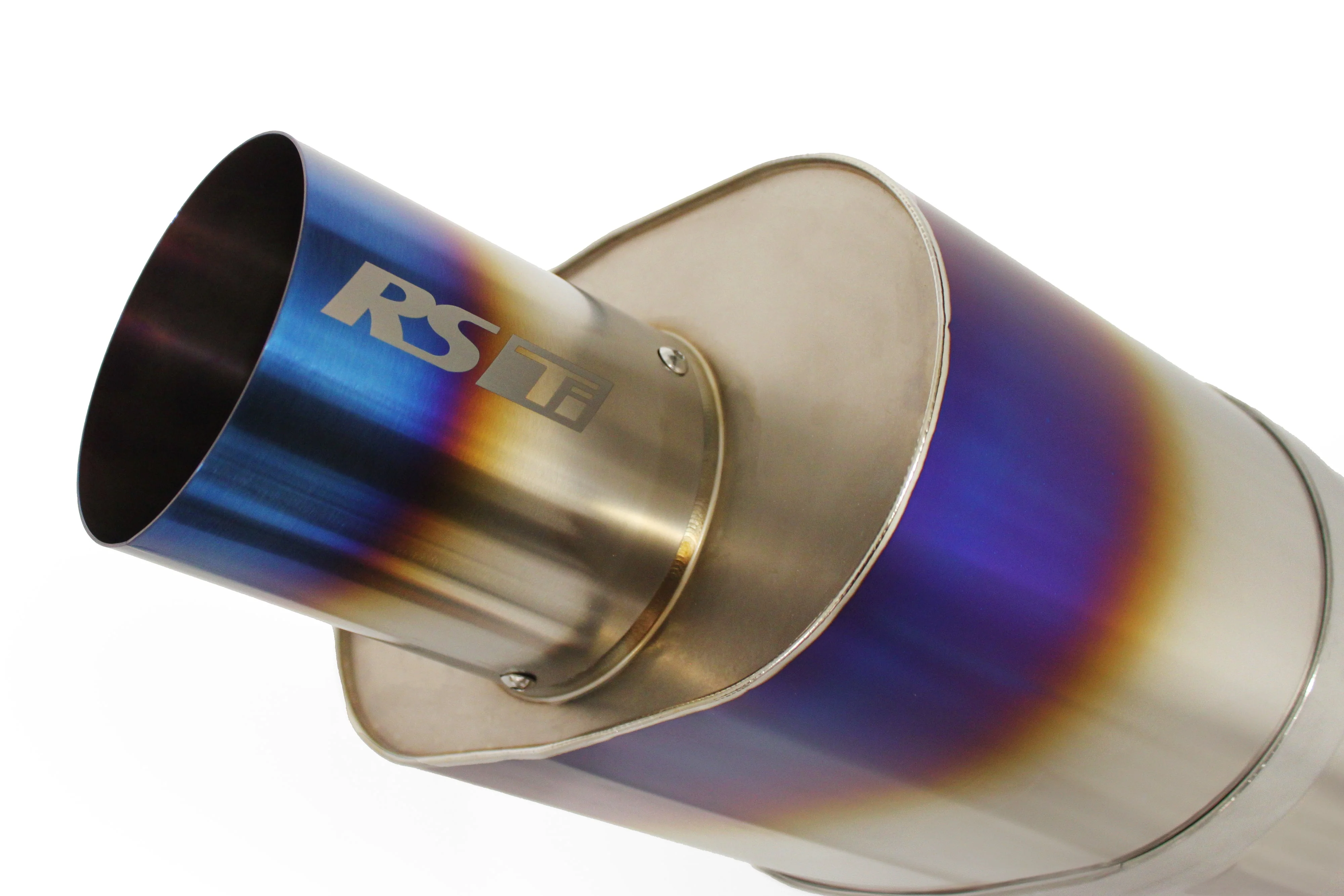 RS-TI UNIVERSAL OVAL MUFFLER 3.0"- 105MM TIP - (11003530) - Image 2