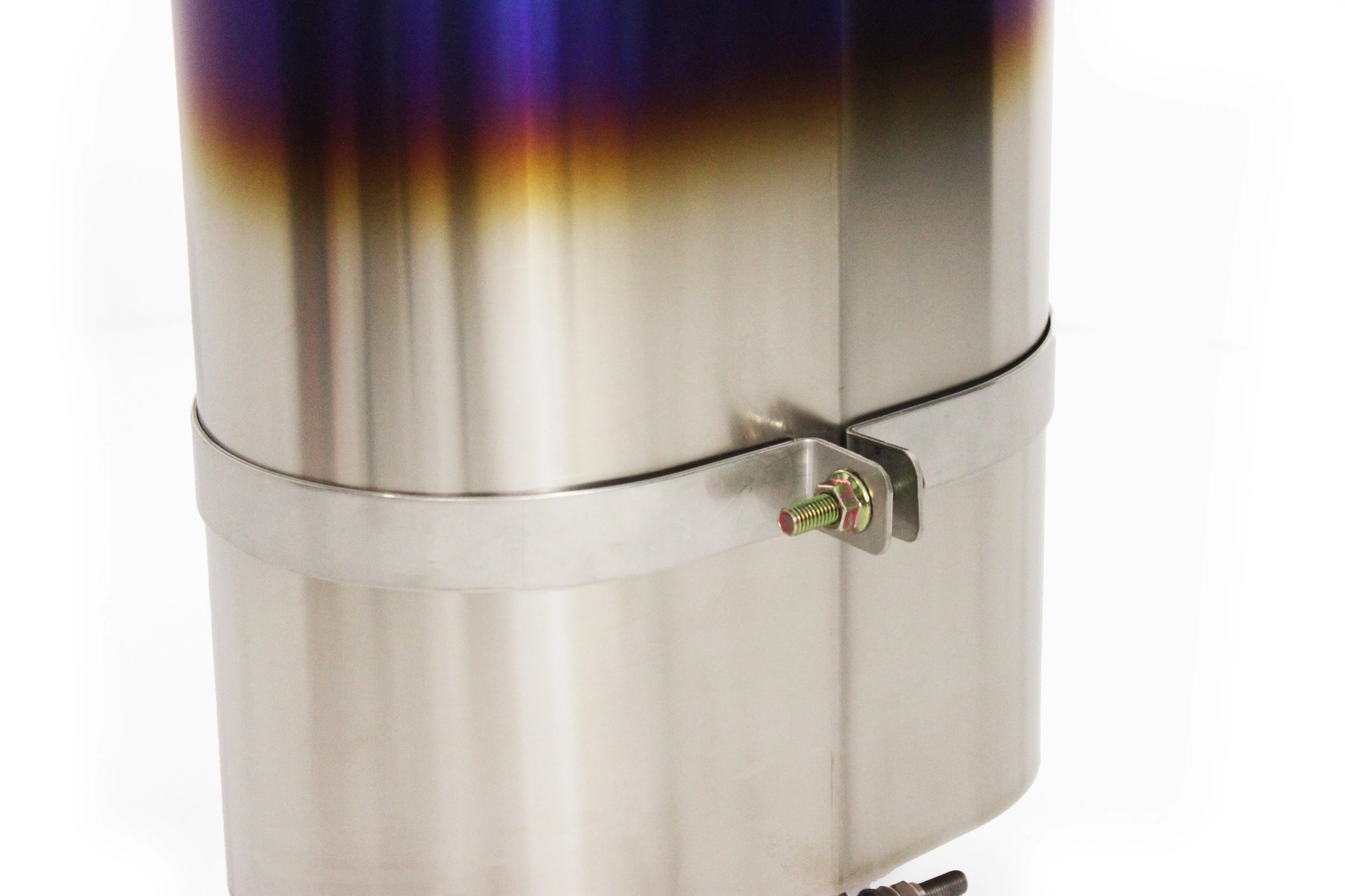 RS-TI UNIVERSAL OVAL MUFFLER 3.0"- 105MM TIP - (11003530) - Image 5