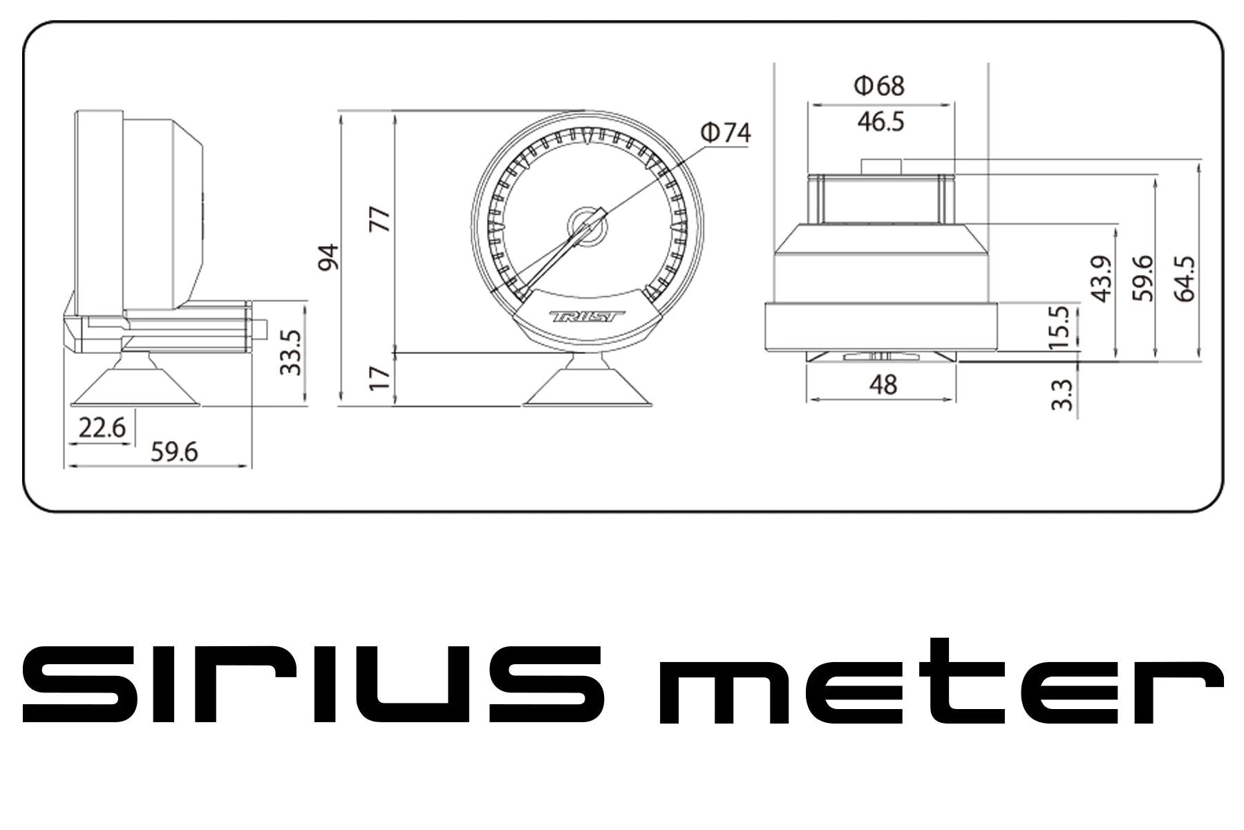 SIRIUS METER - FUEL PRESSURE - (16001734) - Image 5