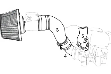 SUCTION KIT (R)PS13, Z32 MAF (T517Z.S14 TURBINE) - (11920210) - Image 2
