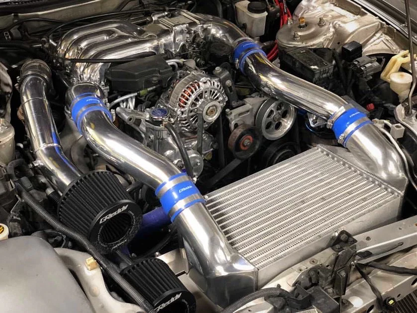 GREDDY V-MOUNT INTERCOOLER / RADIATOR KIT T-19 FD3S Ver. 2 FULL KIT - (12040704 / 12040721) - Image 3
