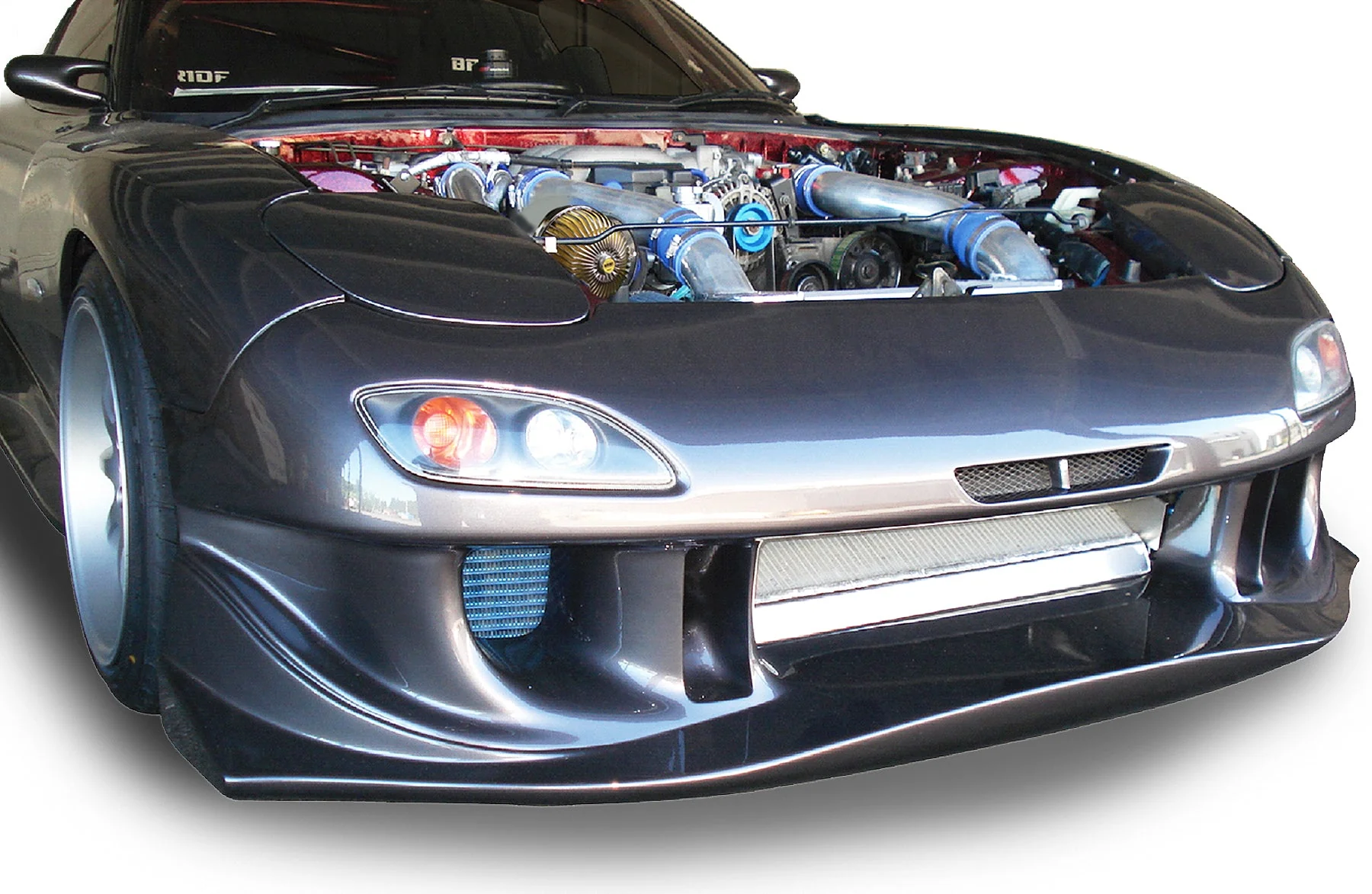 GREDDY V-MOUNT INTERCOOLER / RADIATOR KIT T-19 FD3S Ver. 2 FULL KIT - (12040704 / 12040721) - Image 6