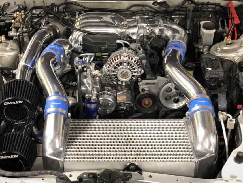 GREDDY INTERCOOLER KIT V-MOUNT SETUP FD3S I/C ONLY with SUCTION KIT- (12040712) - Image 2
