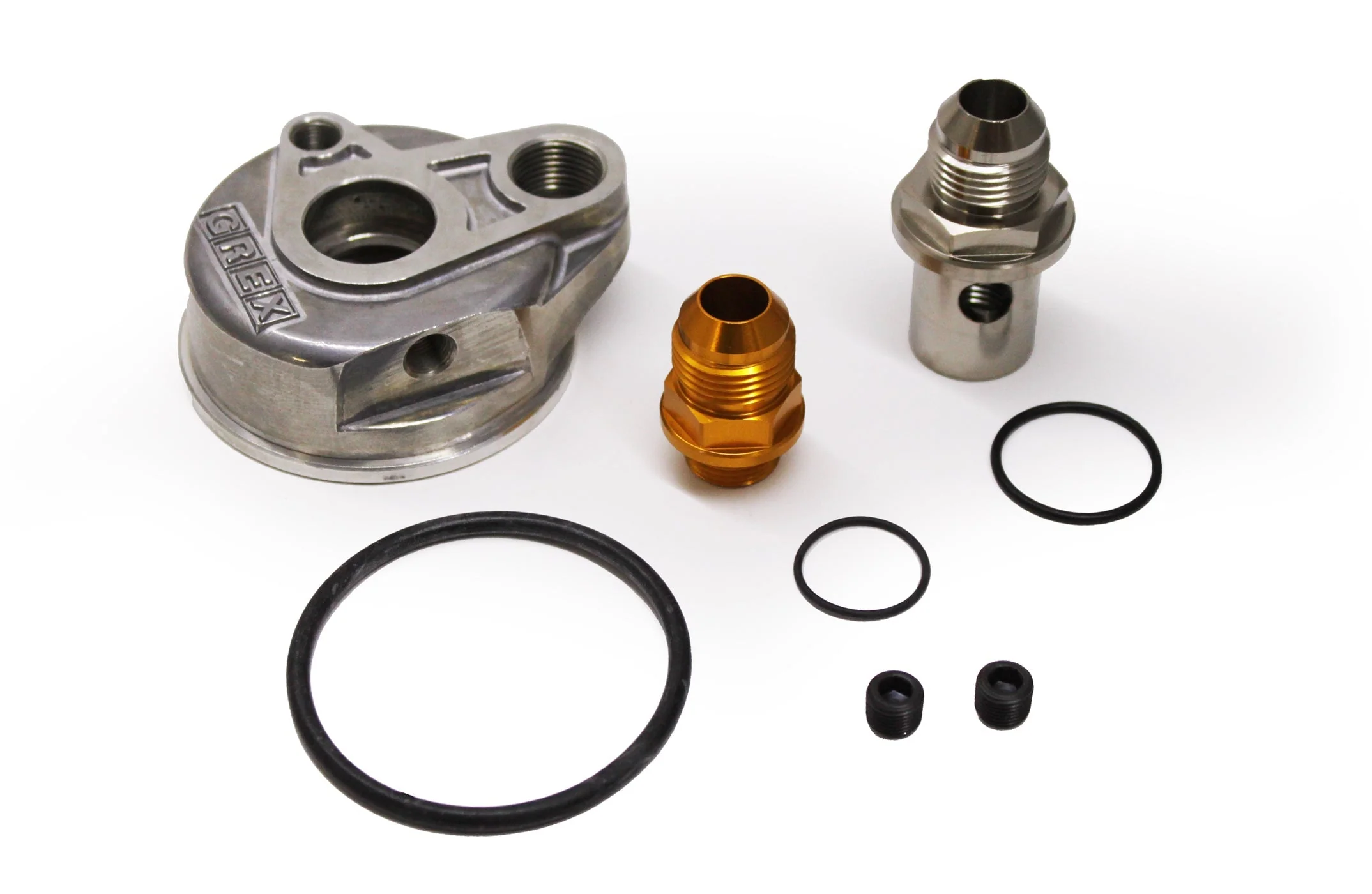 TYPE-F OIL BLOCK ADAPTER, ENG: 3/4-16UNF, 57MM O-RING, 10AN - (12401131) - Image 3